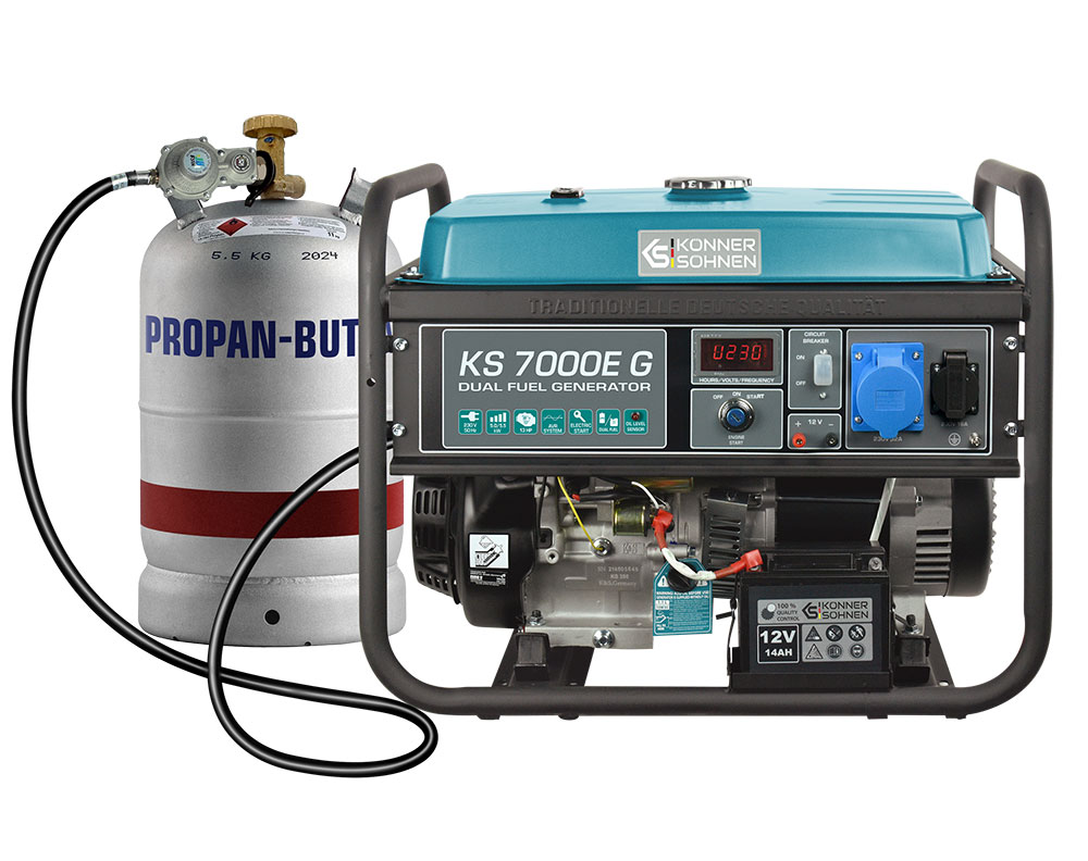 Газобензиновий генератор KS 7000E G