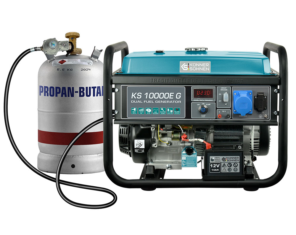 Газобензиновий генератор KS 10000E G