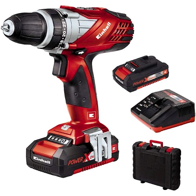 Аккумуляторный шуруповерт Einhell TE-CD 18 Li Kit
