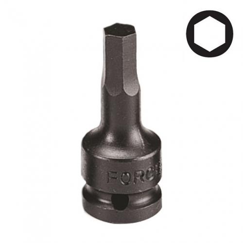 1/2" Головка-бита шестигранная (HEX) цельная, ударная 6 мм, L=60 мм