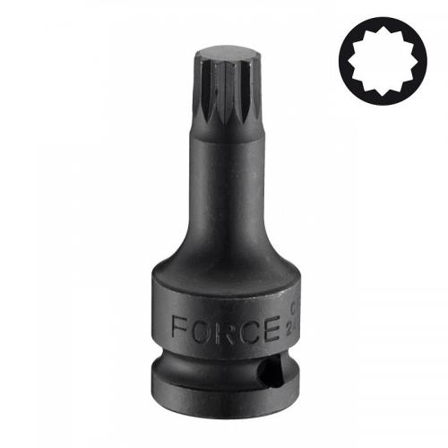 1/2" Головка-бита Spline цельная, ударная М18, L=78 мм