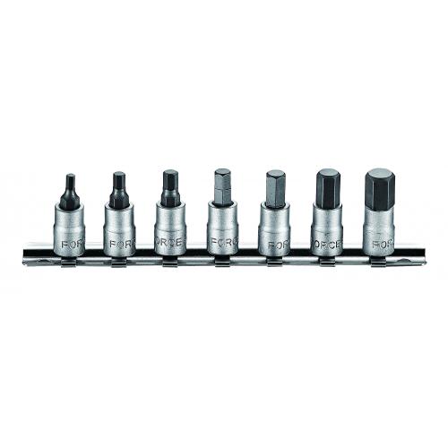 1/4" Набор головок-бит 6-гр. 7 пр. (1/8"-3/8")
