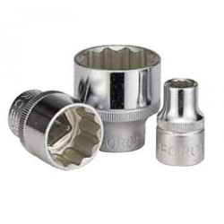 3/8" Головка двенадцатигранная 22 мм, L=32 мм