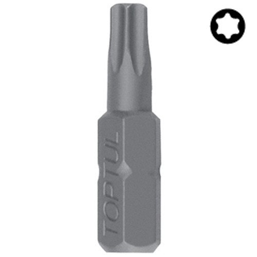 Бита для отвертки TOPTUL 1/4" 25мм TORX T30 FSEA0830 - Фото 1 Бита для отвертки TOPTUL 1/4" 25мм TORX T30 FSEA0830