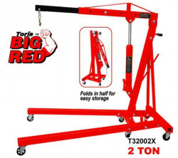 Кран гідравлічний 2т складаний TORIN T32002X купити