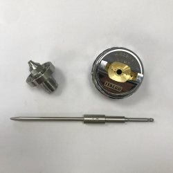 Сменный комплект форсунки для краскопультов H-929 LVMP, диаметр 1,8мм ITALCO NS-H-929-1.8LM - фото №3 Сменный комплект форсунки для краскопультов H-929 LVMP, диаметр 1,8мм ITALCO NS-H-929-1.8LM в Украине