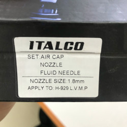 Сменный комплект форсунки для краскопультов H-929 LVMP, диаметр 1,8мм ITALCO NS-H-929-1.8LM - фото №4 Сменный комплект форсунки для краскопультов H-929 LVMP, диаметр 1,8мм ITALCO NS-H-929-1.8LM заказать