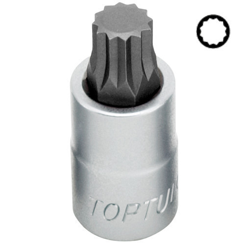 Головка торцевая SPLINE TOPTUL M6 L55мм 1/2" BCHA1606