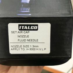 Дюза для краскопульта H-3003, диаметр 1,3мм ITALCO NS-H-3003-1.3 купить