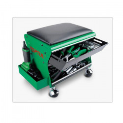 Стілець для автосервісу підкатний TOPTUL 350x260x240мм 3 полиці JCA-350B купити