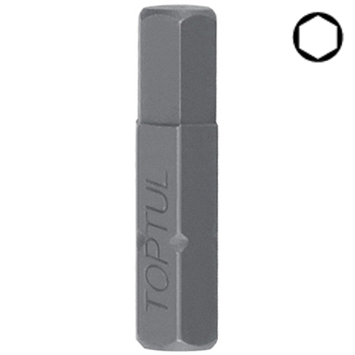 Насадка викрутки TOPTUL 1/4" 25мм HEX 6мм FSDA0806