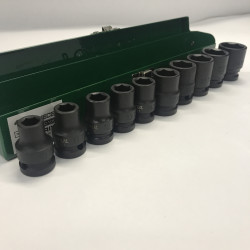 Набор ударных головок TOPTUL 1/2" 10-24мм 10ед. GDAD1001 в интернет-магазине