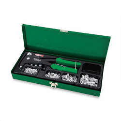 Заклепувальний пістолет для різьбових заклепок TOPTUL M3, M4, M5, M6 в кейсі 121од. GAAD0102