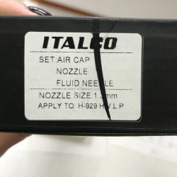 Сменный комплект форсунки для краскопультов H-929, диаметр 1,3мм ITALCO NS-H-929-1.3 в Украине