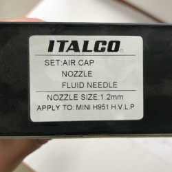 Сопло 1,2мм для краскопульта D-951-MINI HVLP ITALCO NS-D-951-MINI-1.2 в Украине