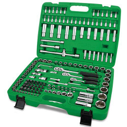 Професійний набір інструменту 1/4&quot;, 3/8&quot;, 1/2&quot; 151од. TOPTUL GCAI151R