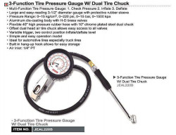 Пневмопістолет для підкачування коліс професійний TOPTUL JEAL220B купити