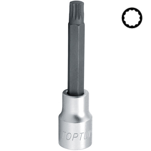 Насадка SPLINE TOPTUL M10 L100мм 1/2&quot; BCJA1610