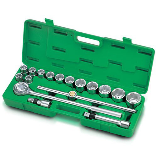Набір головок з тріскачкою TOPTUL 3/4&quot; 17од. (12-гр.) GCAI1702