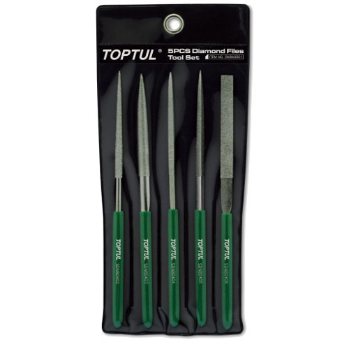 Набір надфілів алмазних TOPTUL 5од. GNBA0501