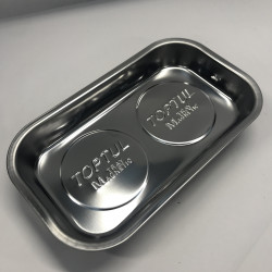 Піддон магнітний прямокутний TOPTUL 240x140x42 мм JJAF2414 купити