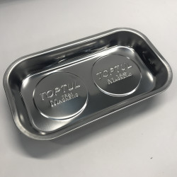 Піддон магнітний прямокутний TOPTUL 240x140x42 мм JJAF2414 в Україні