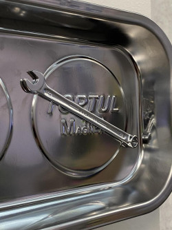 Піддон магнітний прямокутний TOPTUL 240x140x42 мм JJAF2414 не дорого