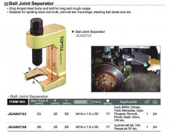 Съемник рулевых и шаровых тяг 23 мм TOPTUL JEAB0723 купить