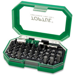 Набір біти-насадки TOPTUL 1/4" 35од. GACW3501