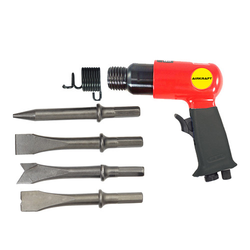 Пневматичний молоток з набором зубил 4 шт AIRKRAFT RP7621