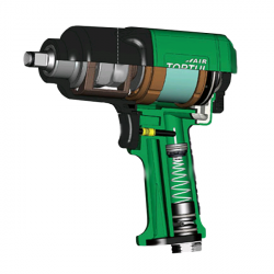 Пневмо гайковерт TOPTUL 1/2&quot; 1356N/m 9500об/хв KAAC1610 купити