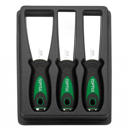 Набір скребків для кузовних робіт 3од. TOPTUL JGAT0302