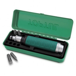 Ударно-поворотна викрутка із насадками TOPTUL 6 од. GAAD0602