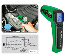 Пирометр (бесконтактный инфракрасный термометр) TOPTUL EABA0155 купить