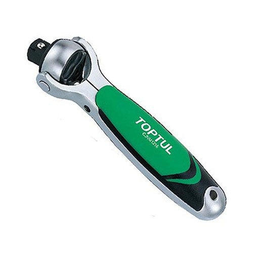 Трещотка 1/2" с шарниром (360°) TOPTUL 72 зубца укороченная CJNM1616 - Фото 1 Трещотка 1/2" с шарниром (360°) TOPTUL 72 зубца укороченная CJNM1616