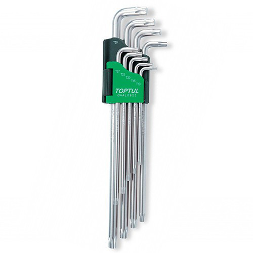 Г-подібні ключі TORX TOPTUL T10-T50 9од.