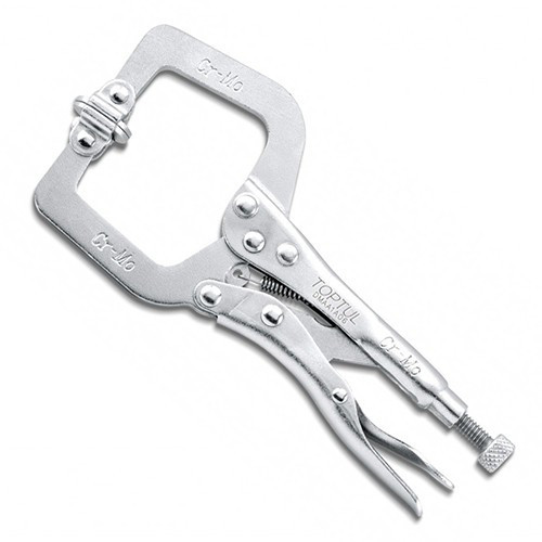 Затискач С-подібний з фіксатором TOPTUL 460мм (C-тип) DMAA1A18