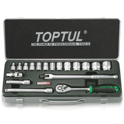 Набор инструментов TOPTUL 3/8" 18ед. GCAD1806