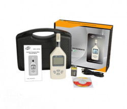 Термогігрометр USB 0-100%, -30-80°C BENETECH GM1360A купити