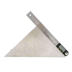 Складная линейка для измерения углов (угломер электронный) 200 мм PROTESTER 5422-200 в Украине