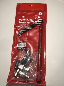 Ключ универсальный самозажимной 9-32мм 8ед. TOPTUL GNBA0801 в Украине