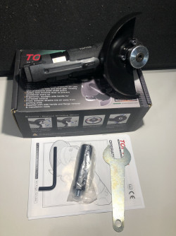 Угловая шлифмашинка пневматическая 5" (125мм, 9500об/мин) Heavy Duty TOPTUL KAKC0595 - фото №3 Угловая шлифмашинка пневматическая 5" (125мм, 9500об/мин) Heavy Duty TOPTUL KAKC0595 в Украине