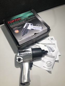 Гайковерт для автосервісу пневматичний 1/2&quot; 814N/m 8000об/хв TOPTUL KAAA1660B в Україні