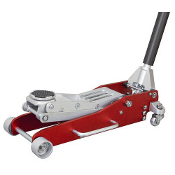 Домкрат с низким подхватом алюминиевый подкатной 2.5т 98-480 мм (с двойной помпой) TORIN T830003XL