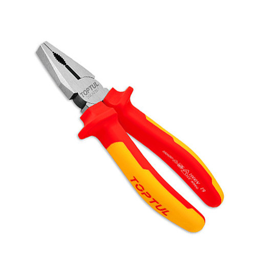 Пасатижі електрика 6" ізольовані 1000V VDE TOPTUL DGCA2206 - Фото 1 Пасатижі електрика 6" ізольовані 1000V VDE TOPTUL DGCA2206