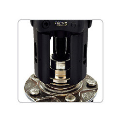 Съемник 3-х захватный 40-130мм с фиксацией TOPTUL JECD0112 в Украине