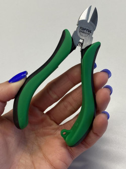 Бокорезы прецизионные для электроники (радиомонтажные) 4,5" (115мм) TOPTUL DEBD224E в Украине