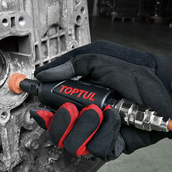 Зачистная машинка пневматическая 1/4", 6мм 25000об/мин TOPTUL KASA0825 в Украине