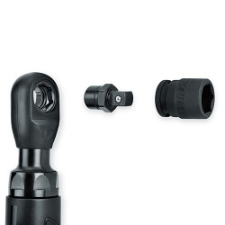 Тріскачка пневматична 1/4"/ 3/8"/ 1/4"HEX 54N/m 400об/хв mini TOPTUL GDAE0402 в Україні