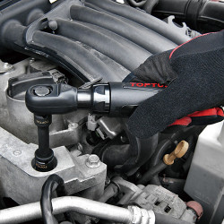 Тріскачка пневматична 1/4"/ 3/8"/ 1/4"HEX 54N/m 400об/хв mini TOPTUL GDAE0402 замовити